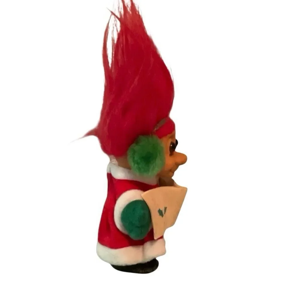 Christmas Carols Vintage Russ Troll Doll